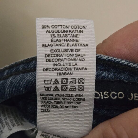 Lucky Brand Disco Drainpipe Jeans Broome Street Size 26 - Picture 11 of 12